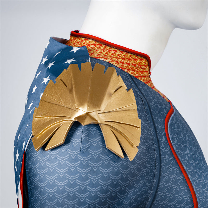 The Boys 4 The Homelander Cosplay Costume Leader of The Seven Superman Jumpsuit - Image 9