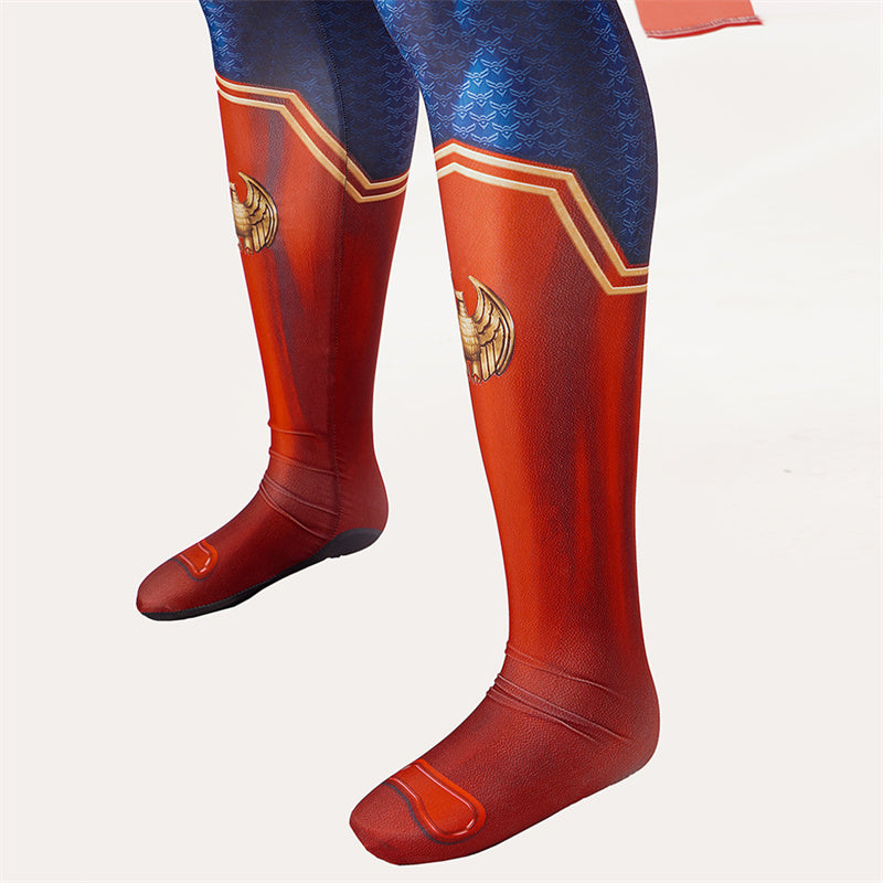The Boys Season 3 Antony Starr Homelander Cosplay Costume Superhero Jumpsuit Halloween Suit With Cloak - Image 15