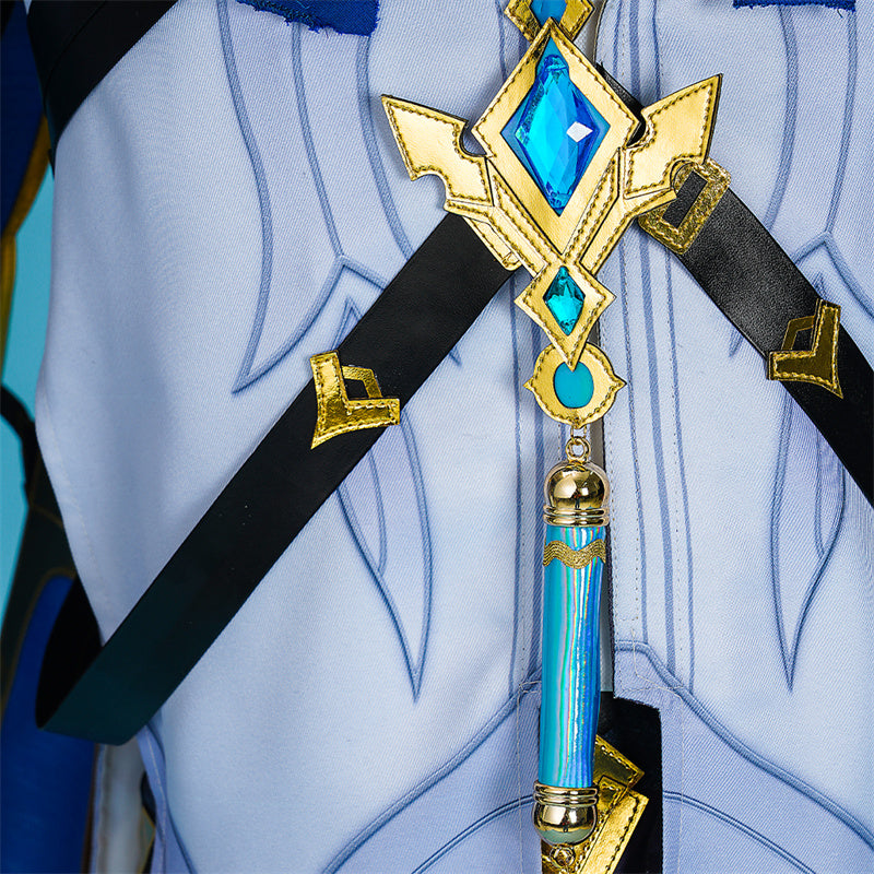 Genshin Impact Il Dottore Cosplay Costume Dr. Dottore Anime Uniform Halloween Carnival Suit - Image 13