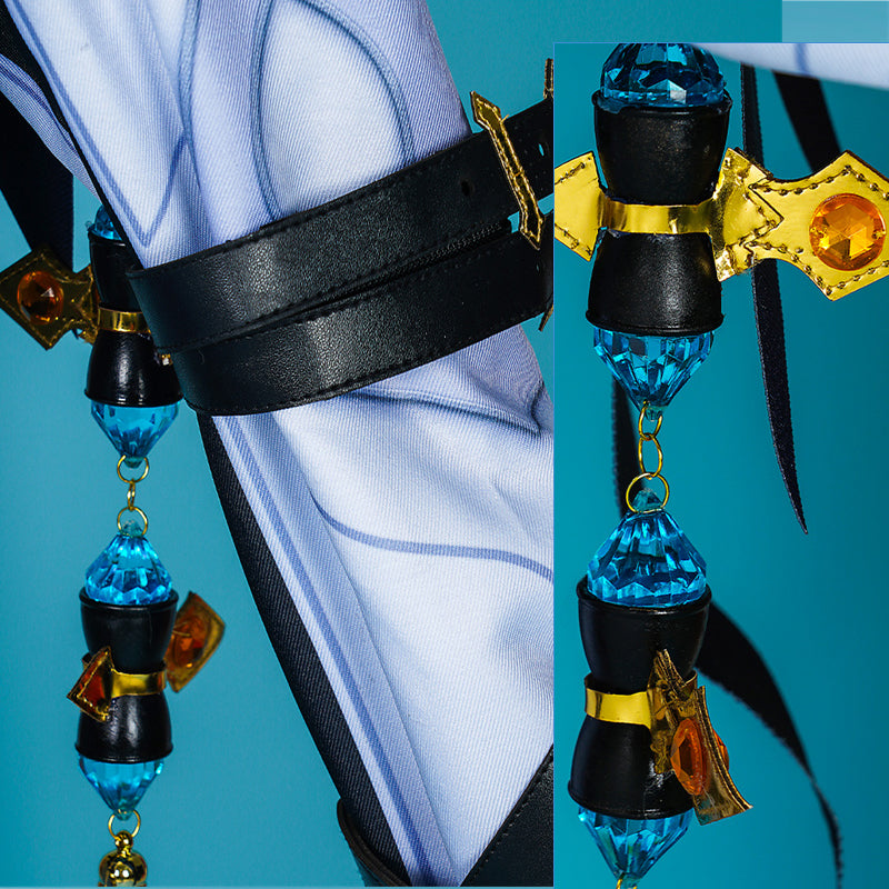 Genshin Impact Il Dottore Cosplay Costume Dr. Dottore Anime Uniform Halloween Carnival Suit - Image 16