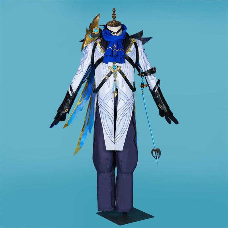 Genshin Impact Il Dottore Cosplay Costume Dr. Dottore Anime Uniform Halloween Carnival Suit - Image 2