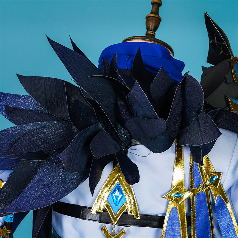 Genshin Impact Il Dottore Cosplay Costume Dr. Dottore Anime Uniform Halloween Carnival Suit - Image 12