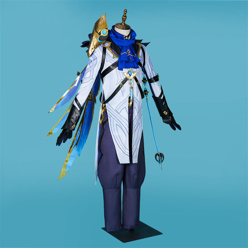 Genshin Impact Il Dottore Cosplay Costume Dr. Dottore Anime Uniform Halloween Carnival Suit - Image 3