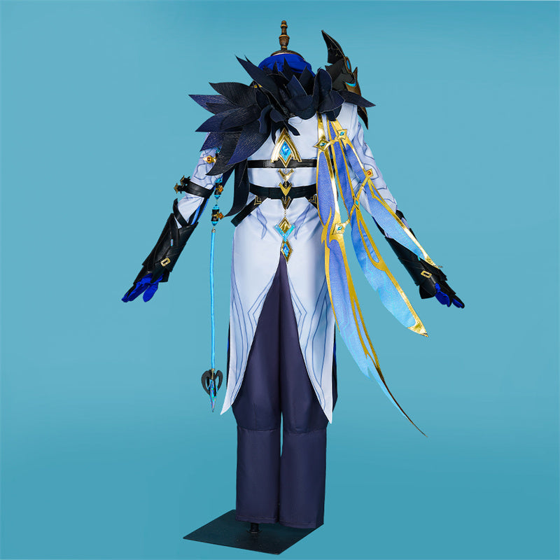 Genshin Impact Il Dottore Cosplay Costume Dr. Dottore Anime Uniform Halloween Carnival Suit - Image 5
