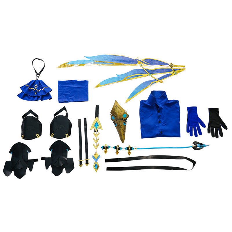 Genshin Impact Il Dottore Cosplay Costume Dr. Dottore Anime Uniform Halloween Carnival Suit - Image 8