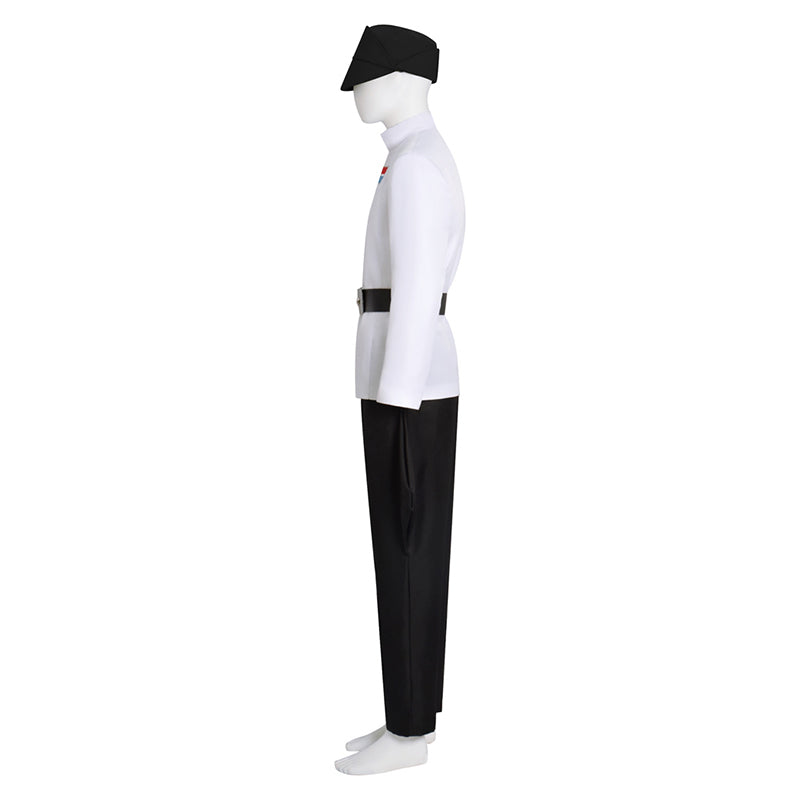 Star Wars Cosplay Imperial Military Uniform Costume Halloween Suit White Version - Image 5