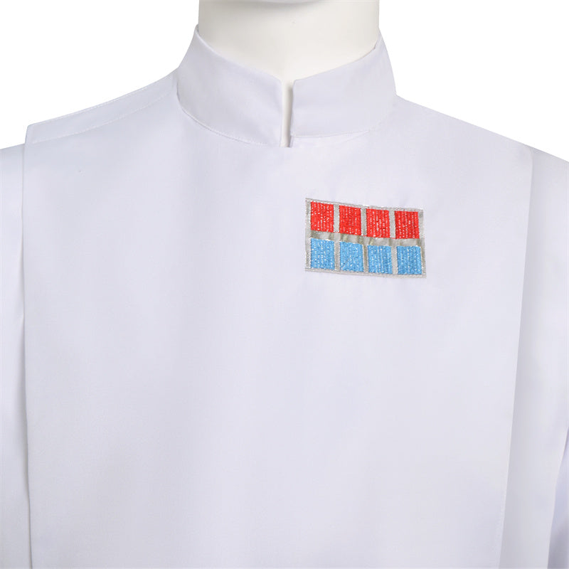Star Wars Cosplay Imperial Military Uniform Costume Halloween Suit White Version - Image 7