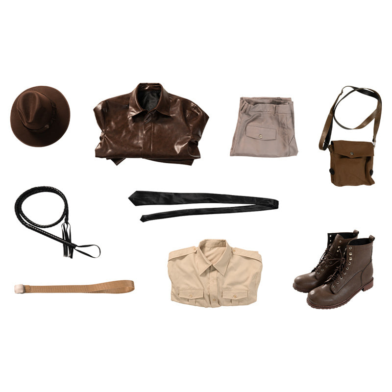Indiana Jones and the Dial of Destiny 5 Cosplay Professor Dr Jones Halloween Costume - Image 11