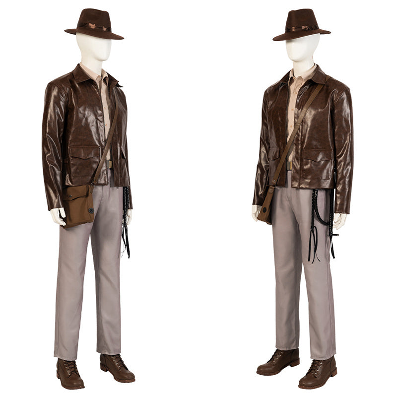 Indiana Jones and the Dial of Destiny 5 Cosplay Professor Dr Jones Halloween Costume - Image 3