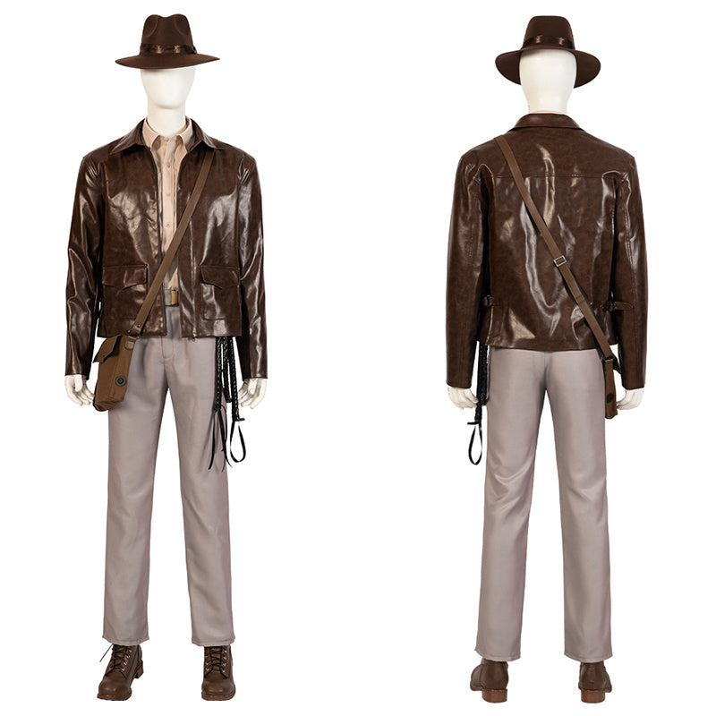 Indiana Jones and the Dial of Destiny 5 Cosplay Professor Dr Jones Halloween Costume - Image 2