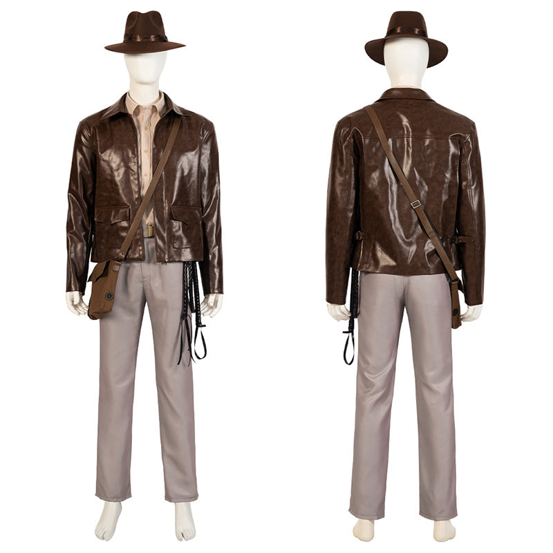 Indiana Jones and the Dial of Destiny 5 Cosplay Professor Dr Jones Halloween Costume - Image 4