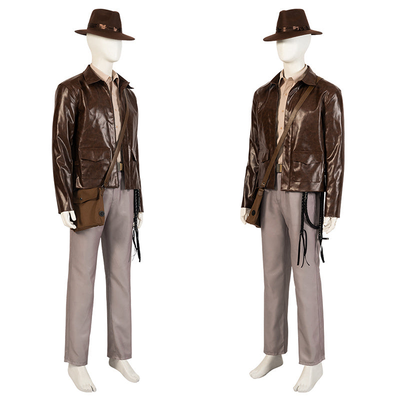 Indiana Jones and the Dial of Destiny 5 Cosplay Professor Dr Jones Halloween Costume - Image 5