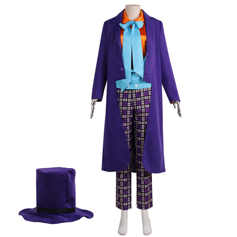 Joker Jack Nicholson Costume Batman 1989 The Joker Cosplay Suit Halloween outfit - Image 7