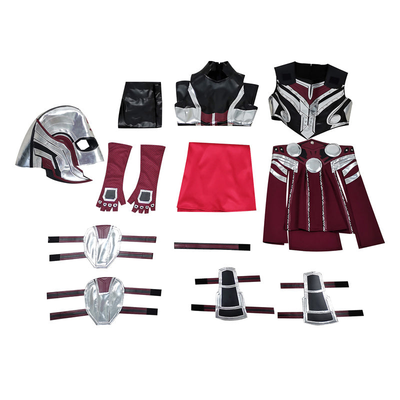 Thor: Love and Thunder Cosplay Superhero Jane Foster Thor Costume Halloween Carnival Suit - Image 17