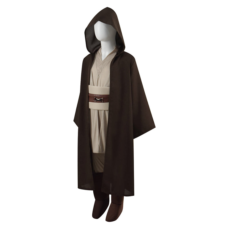 Star Wars Obi Wan Kenobi Jedi Knight Child Cosplay Costume Kids Halloween Outfit - Image 4