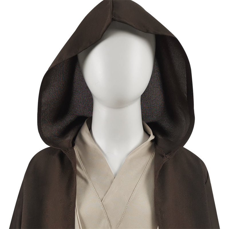 Star Wars Obi Wan Kenobi Jedi Knight Child Cosplay Costume Kids Halloween Outfit - Image 9