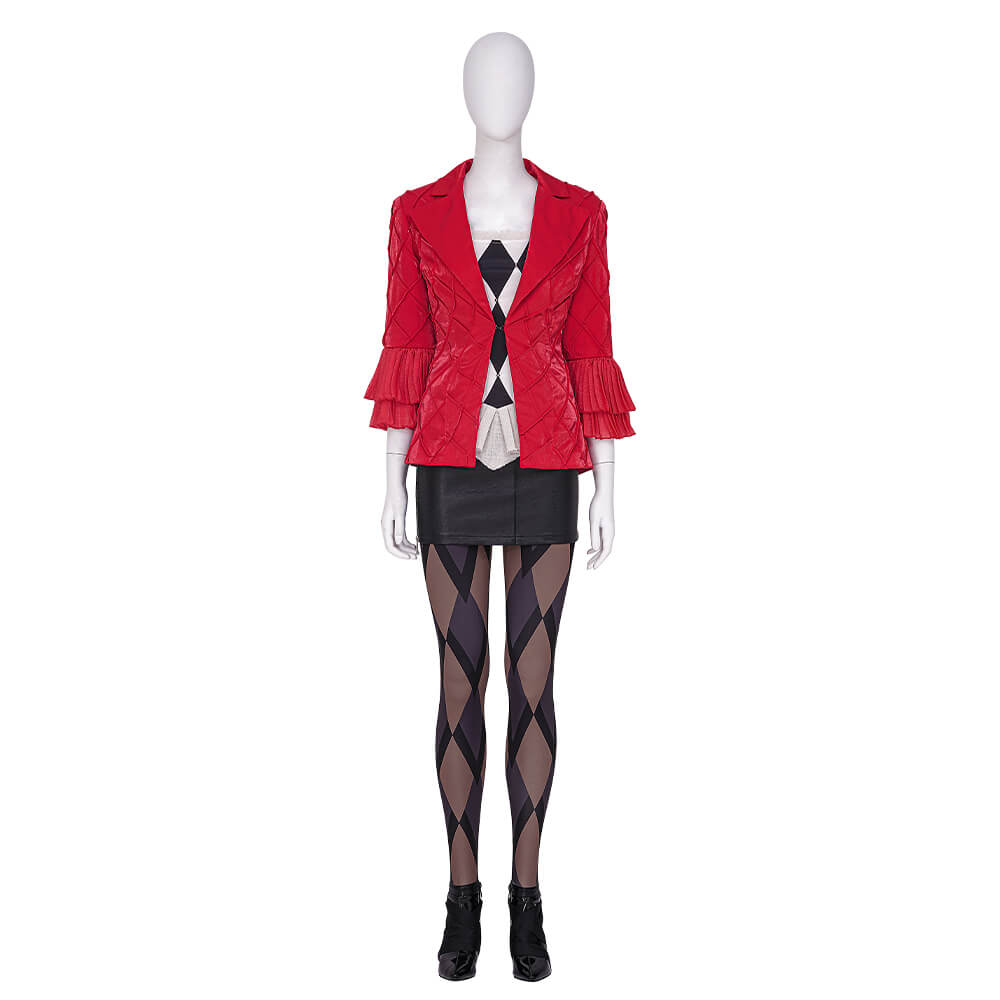 Joker Folie a Deux Harley Quinn Cosplay Costume Halloween Carvinal Suit 2024 - Image 2