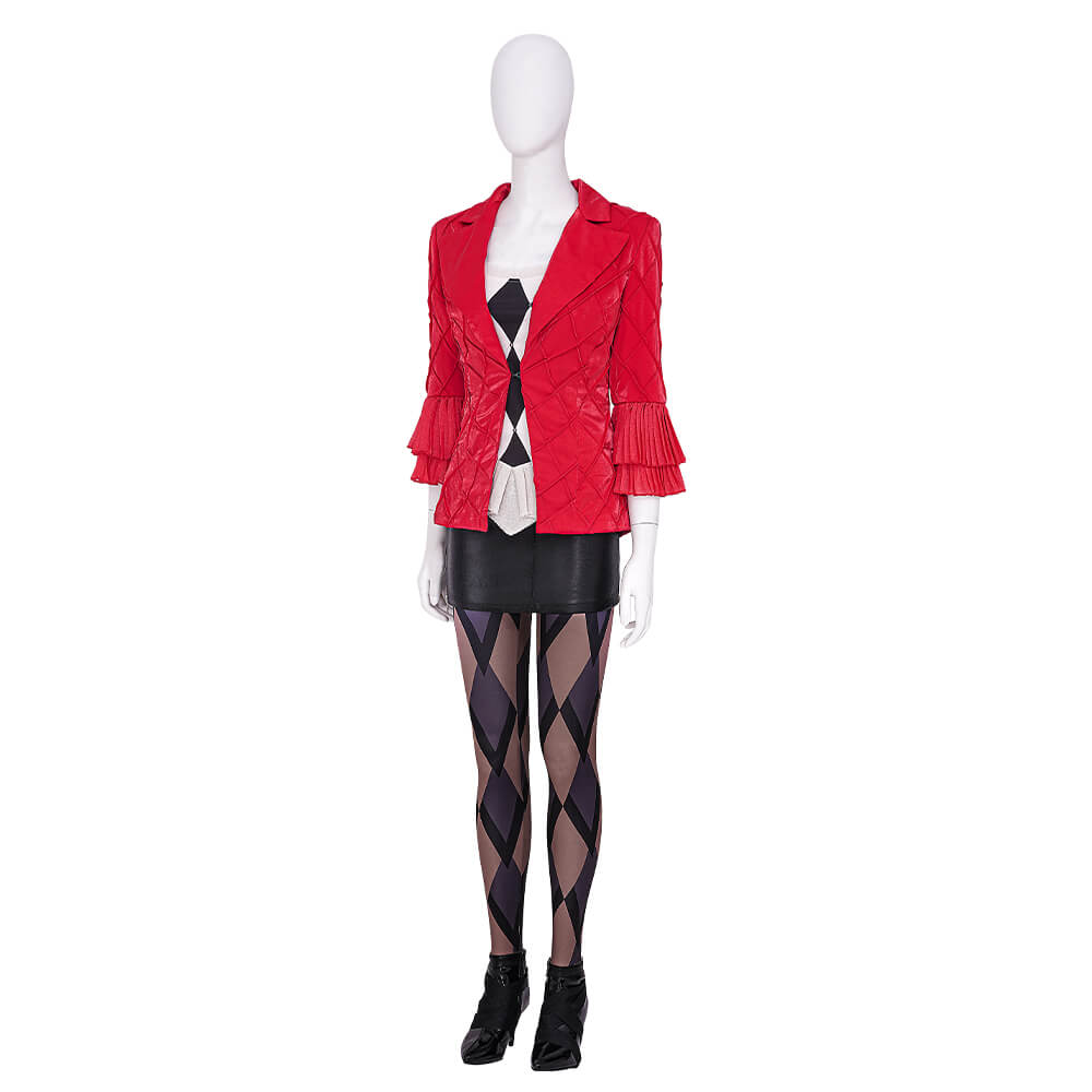 Joker Folie a Deux Harley Quinn Cosplay Costume Halloween Carvinal Suit 2024 - Image 3