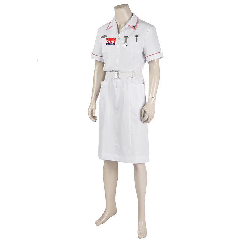 Joker Nurse Outfit Unifrom The Dark Knight Joker Cosplay Costume Joker Halloween Suit - Image 4