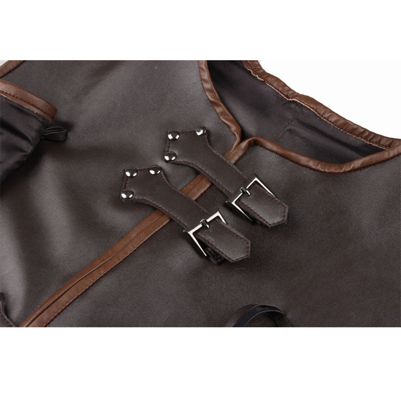 Game of Thrones Season 8 Jon Snow Cosplay Costume Halloween Party Suit - Image 12