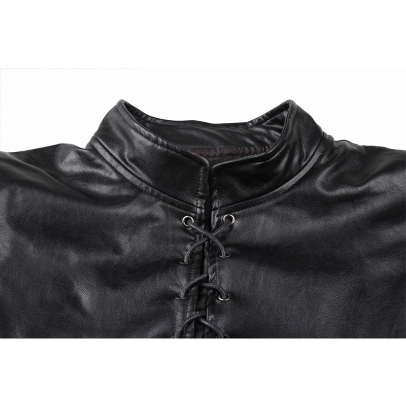 Game of Thrones Season 8 Jon Snow Cosplay Costume Halloween Party Suit - Image 15