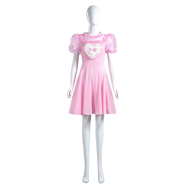 Melanie Martinez K 12 Cosplay Costume K-12 Baby Pink Dress Halloween Suits - Image 2