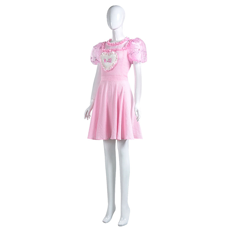 Melanie Martinez K 12 Cosplay Costume K-12 Baby Pink Dress Halloween Suits - Image 4
