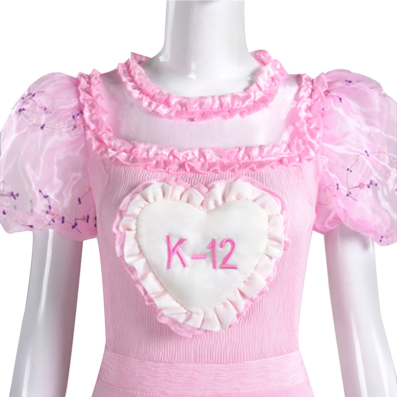 Melanie Martinez K 12 Cosplay Costume K-12 Baby Pink Dress Halloween Suits - Image 6