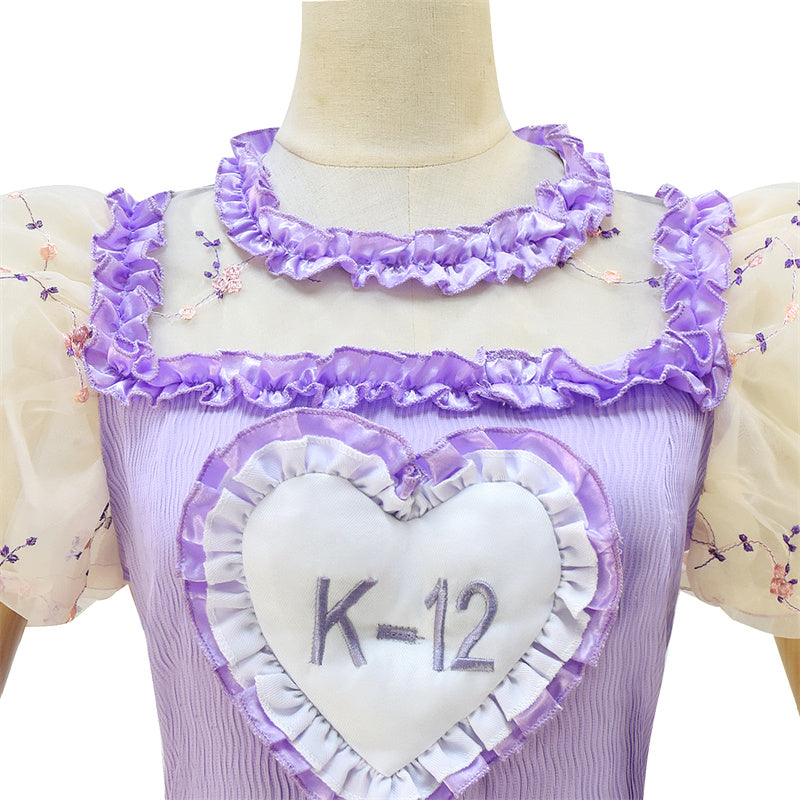 Adult K-12 Purple Dress Melanie Martinez K12 Cosplay Costume K-12 Crybaby Dress - Image 5