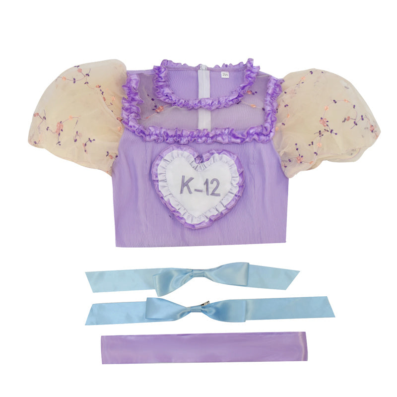 Adult K-12 Purple Dress Melanie Martinez K12 Cosplay Costume K-12 Crybaby Dress - Image 4