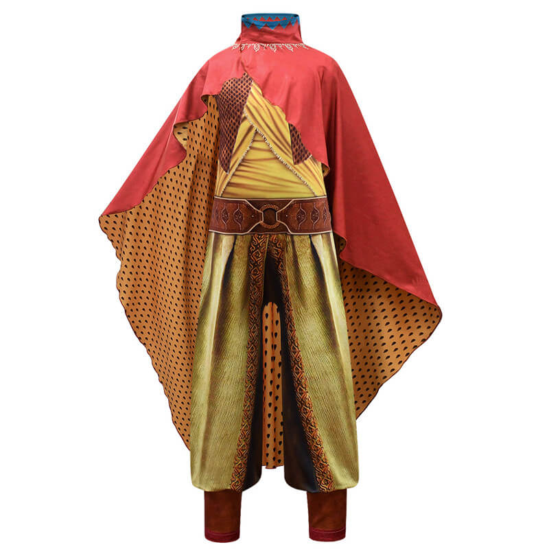 Raya And The Last Dragon Raya Costume Halloween Jumpsuit Kids Halloween Costume - Image 3