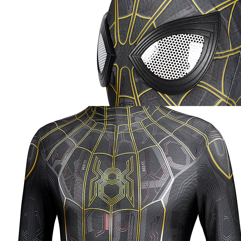 Kids Spiderman Costume Spider-Man 3 No Way Home Cosplay Peter Parker Jumpsuit Boy Bodysuit - Image 9