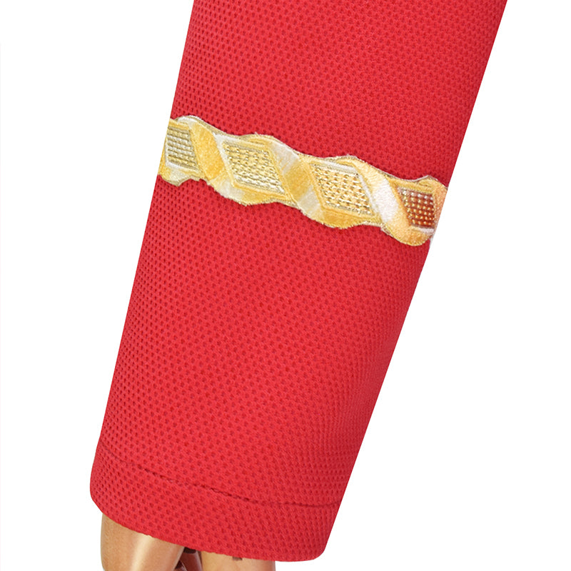 Kids Star Trek Uniform Starfleet Duty Red Dress Classic Uhura Dress Cosplay Costume - Image 7