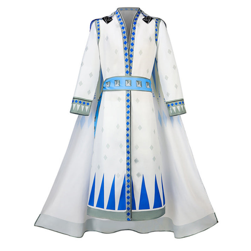 King Magnifico Cosplay Costume 2023 Film Wish White Cape Outfit Halloween Party Suit - Image 2