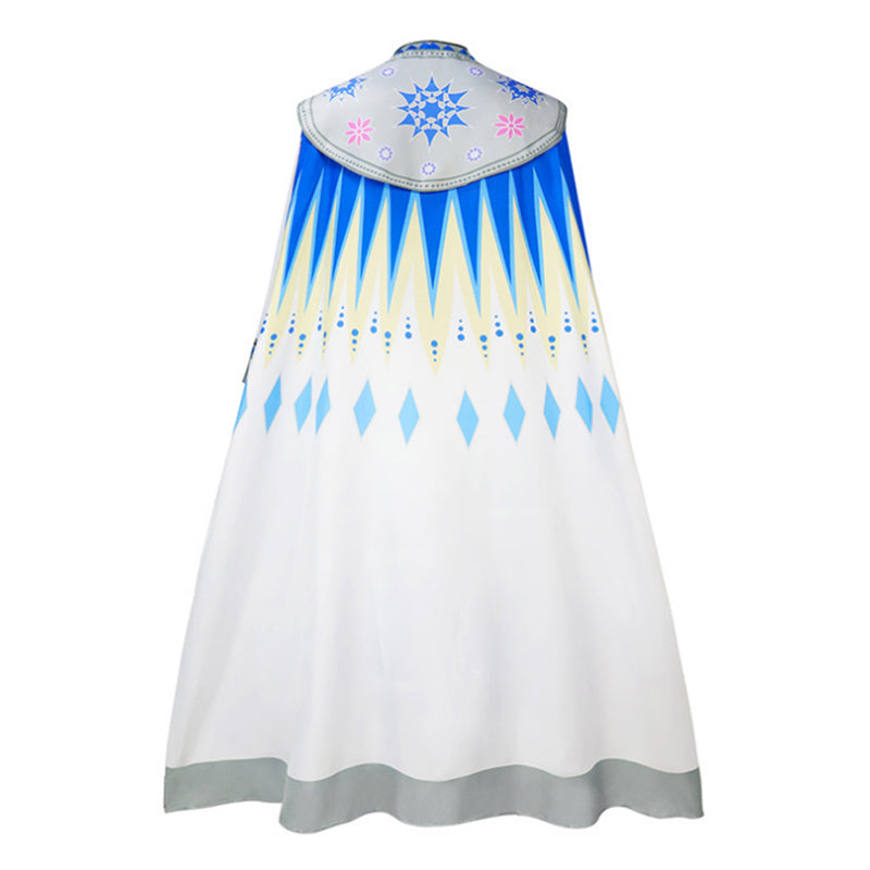 King Magnifico Cosplay Costume 2023 Film Wish White Cape Outfit Halloween Party Suit - Image 4