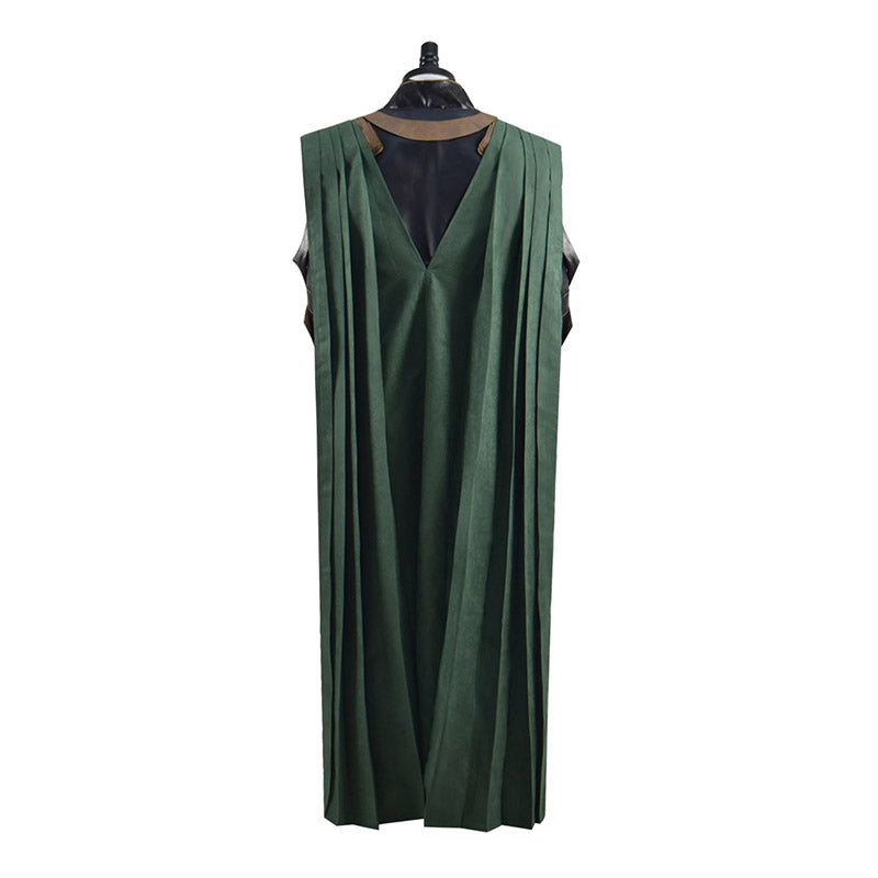 Loki Season 1 Loki Cosplay Marvel Loki 2021 Costume Battle Armor Outfit With Cloak - Image 5