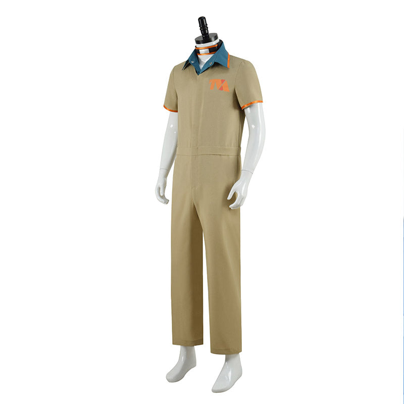 2021 TV Loki Cosplay Costume Loki Prison Shirt Jumpsuit Halloween Party Suit - Image 3