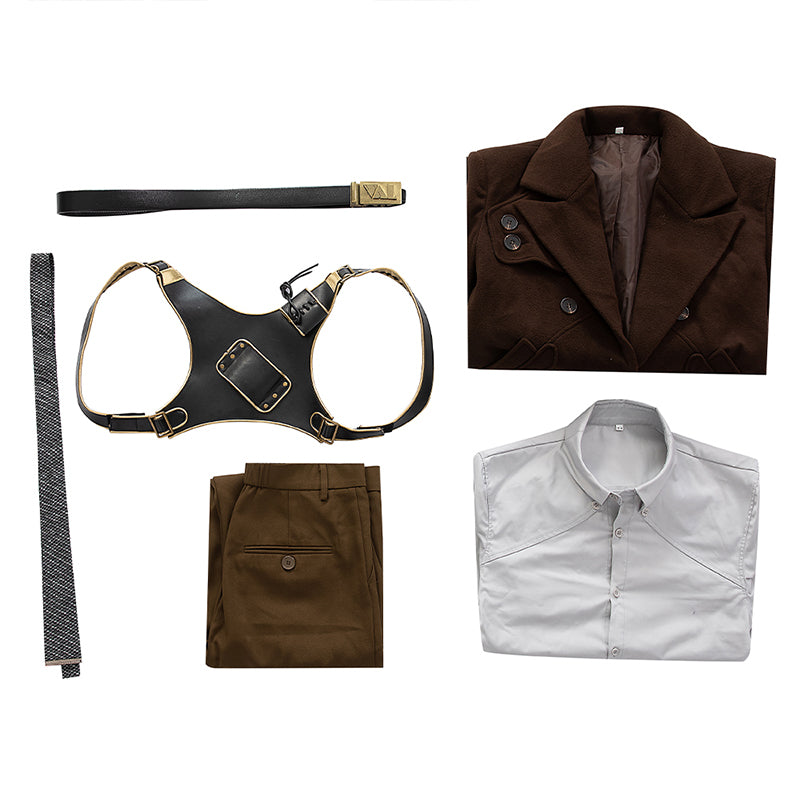 2023 Loki Season 2 Loki Cosplay Costume Tom Hiddleston Brown Coat Outfit Suit - Image 9