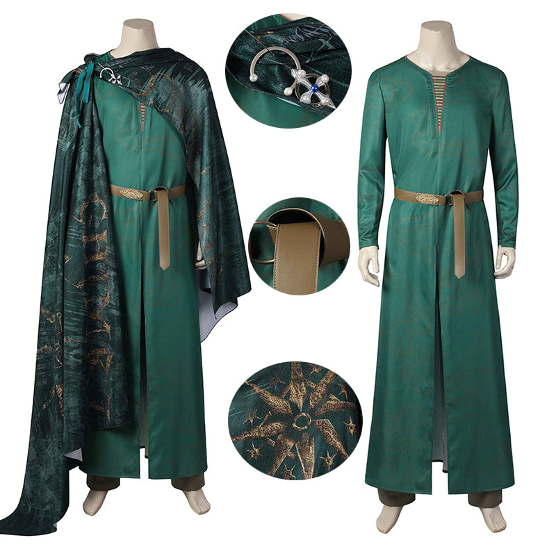 The Lord of The Rings: The Rings of Power Elrond Cosplay Costume Suit Outfit