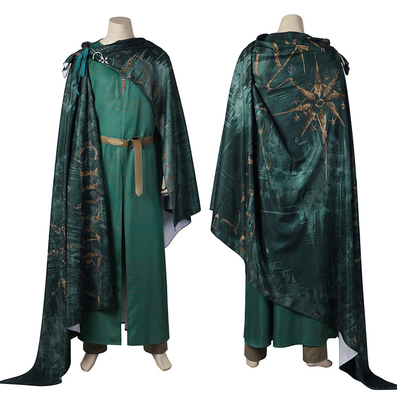 The Lord of The Rings: The Rings of Power Elrond Cosplay Costume Suit Outfit - Image 3