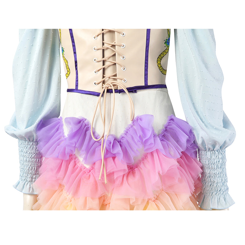 The Ballad of Songbirds and Snakes Cosplay Lucy Gray Baird Dress Costume Suit - Image 12