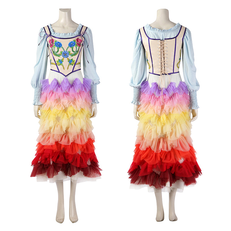 The Ballad of Songbirds and Snakes Cosplay Lucy Gray Baird Dress Costume Suit - Image 2