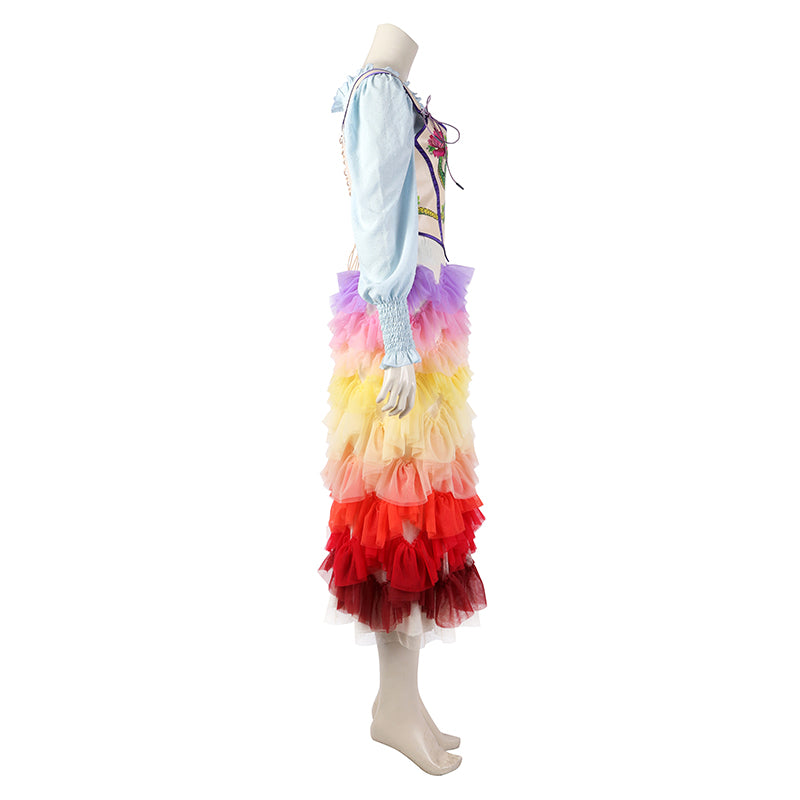 The Ballad of Songbirds and Snakes Cosplay Lucy Gray Baird Dress Costume Suit - Image 4