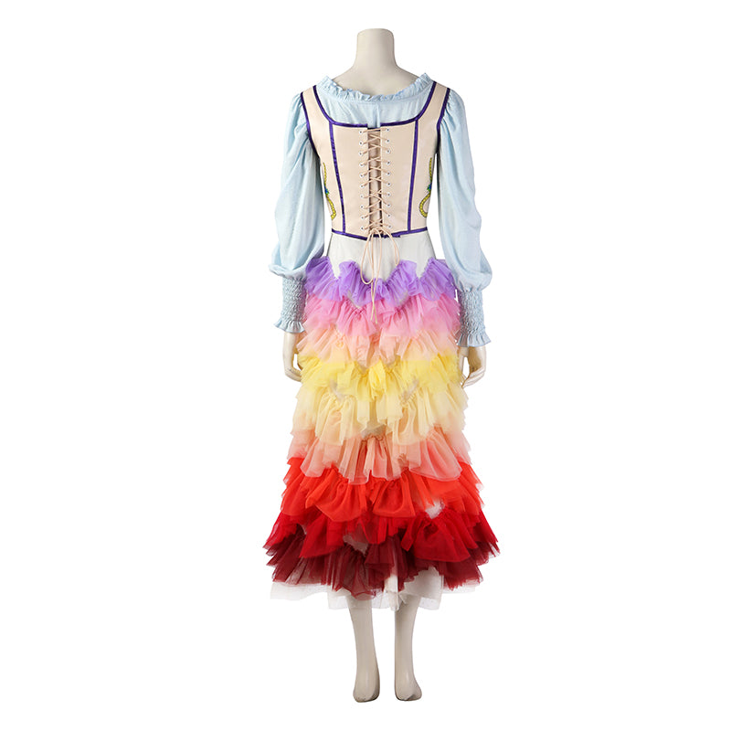 The Ballad of Songbirds and Snakes Cosplay Lucy Gray Baird Dress Costume Suit - Image 5