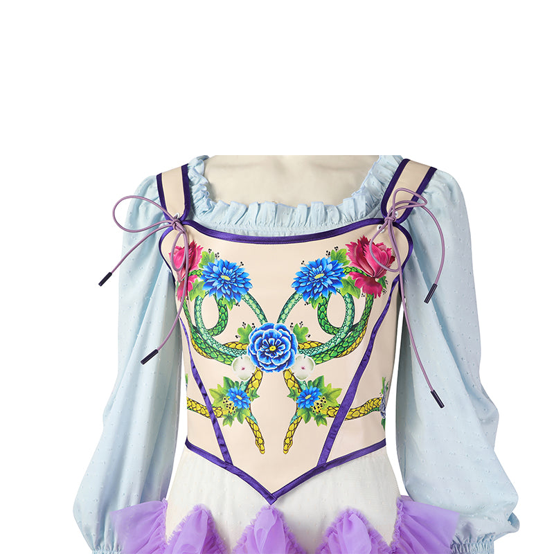 The Ballad of Songbirds and Snakes Cosplay Lucy Gray Baird Dress Costume Suit - Image 8
