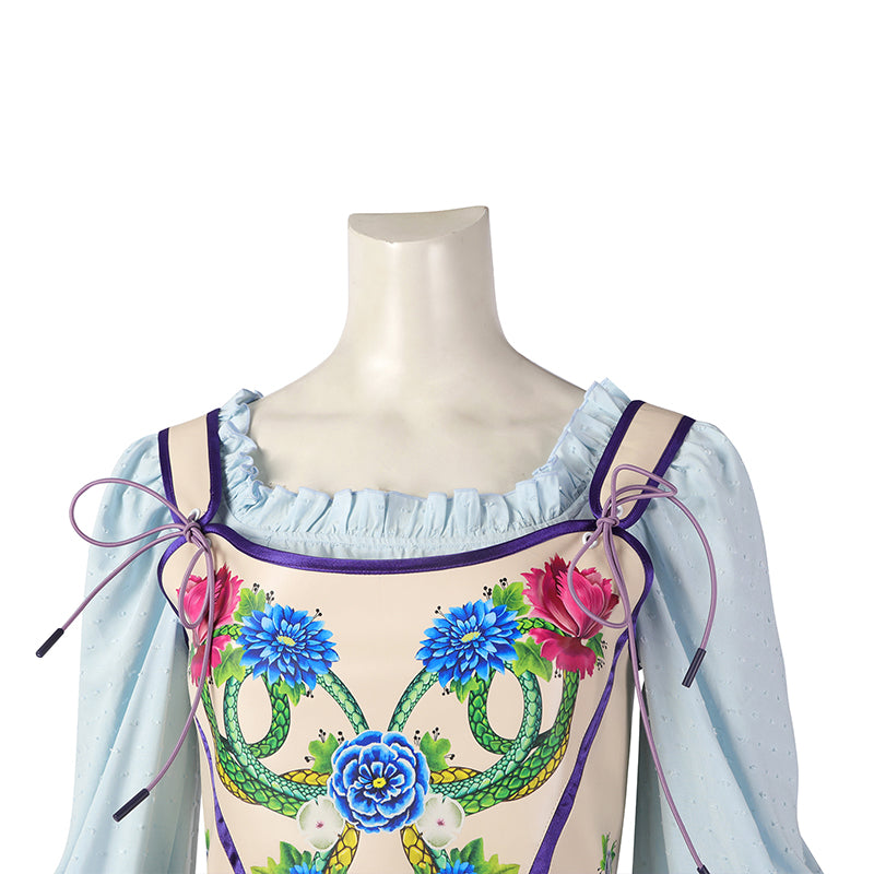The Ballad of Songbirds and Snakes Cosplay Lucy Gray Baird Dress Costume Suit - Image 9