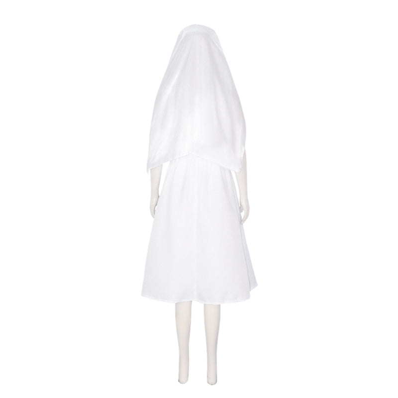 Fallout Lucy Wedding Dress Fallout 4 Cosplay Costume White Skirt Headdress - Image 6