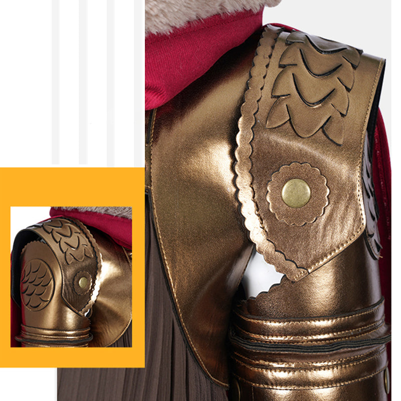 Elden Ring Cosplay Blade of Miquella Malenia Costume Queen Marika Malenia Dress With Helmet Cloak - Image 11