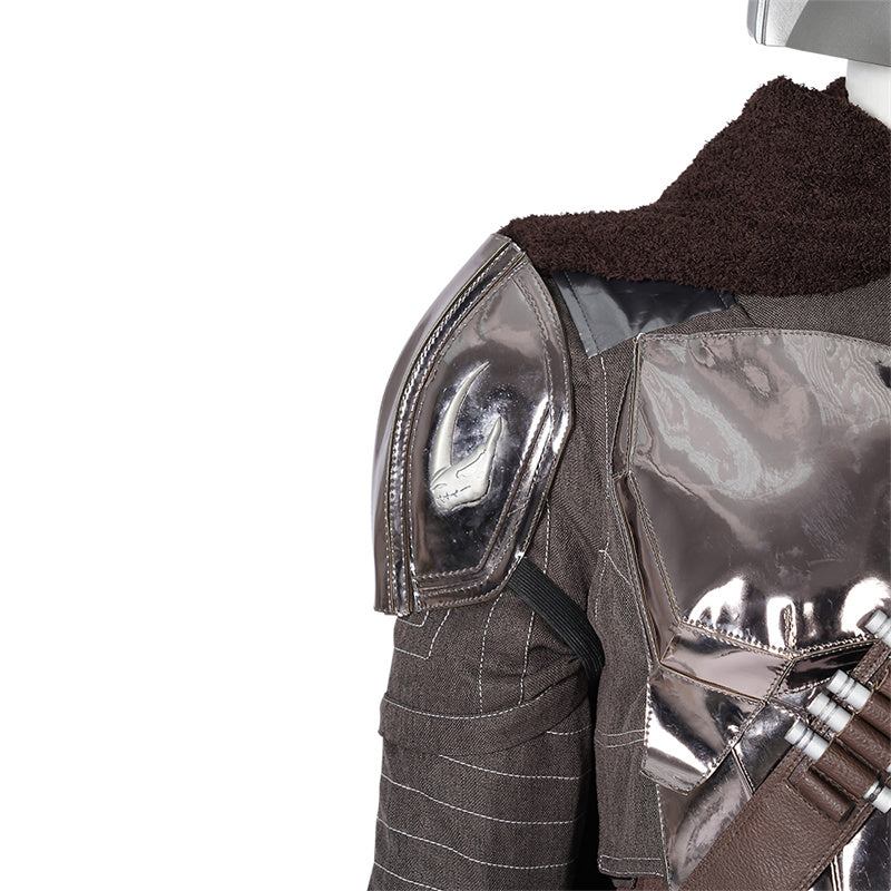 The Mandalorian Season 3 Din Djarin Beskar Armor Cosplay Costume Halloween Carnival Suit - Image 11