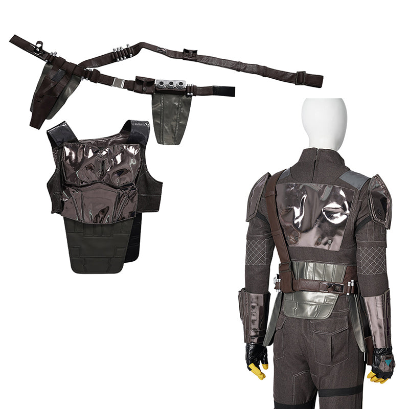 The Mandalorian Season 3 Din Djarin Beskar Armor Cosplay Costume Halloween Carnival Suit - Image 8